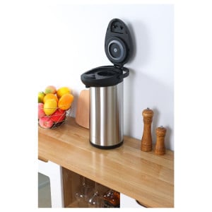 Cafetière Thermos met Pomp 5 L Inox — Airpot Buffet