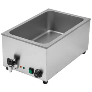 Professionele GN 1/1 bain-marie met afvoer - Dynasteel