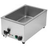 Bain-Marie Pro GN 1/1 20 L 1200 W Stainless Steel with Drain