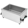 Bain-Marie Pro GN 1/1 20 L 1200 W Inox met Aftap