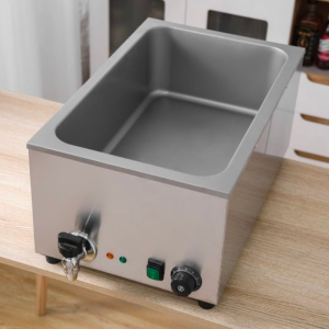 Bain-Marie Pro GN 1/1 20 L 1200 W Inox met Aftap