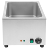 Professional Bain-Marie GN 1/1 20 L 1200 W Stainless Steel