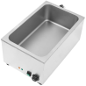 Professional Bain-Marie GN 1/1 20 L 1200 W Stainless Steel