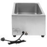 Professional Bain-Marie GN 1/1 20 L 1200 W Stainless Steel