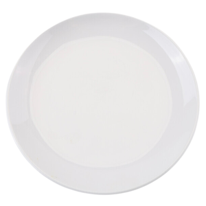Ronde Melamine Bord Ø 17,7 cm Wit - Set van 10