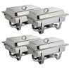 - Set van 4 Chafing Dishes Milan GN 1/1 - Olympia