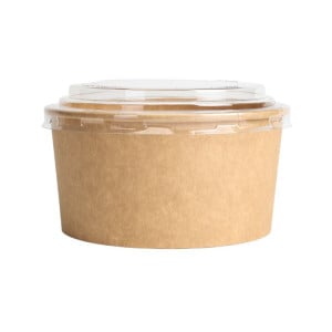 Kraft Salade Kom 1000 ml + PET Deksel — Set van 300