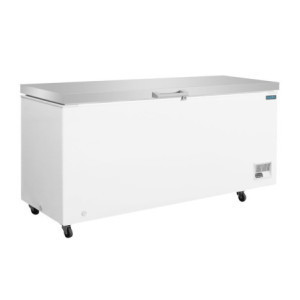 Gefriertruhe mit Edelstahldeckel - 581 L - Polar