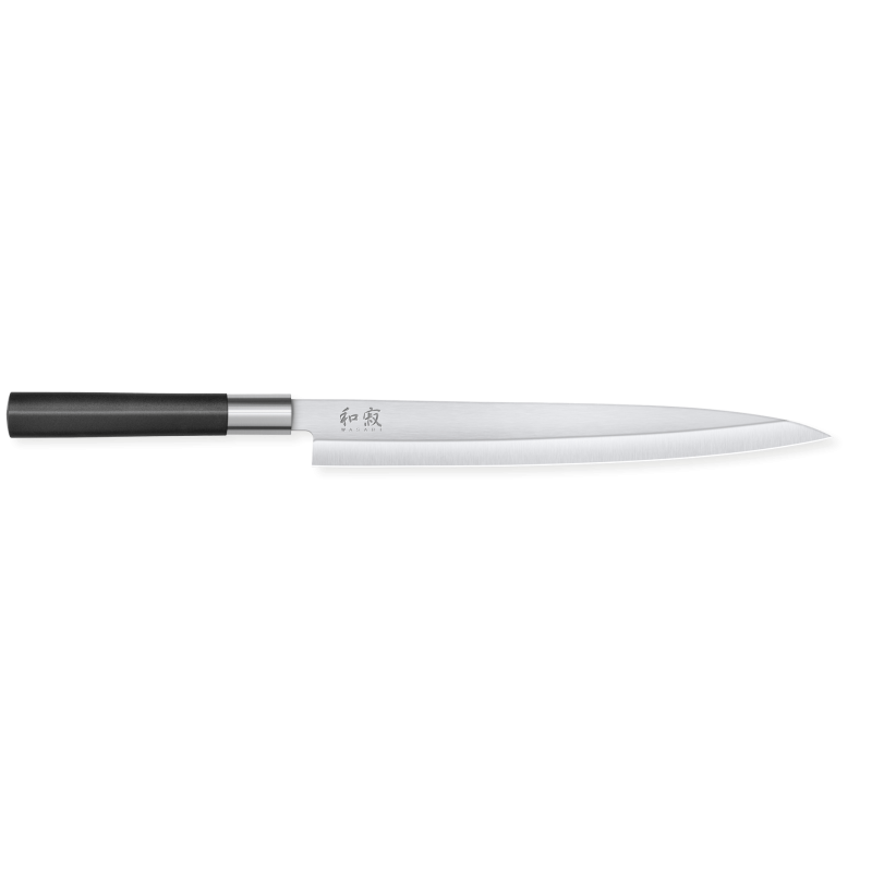 Sushi Yanagiba Wasabi Black 24 cm Knife - KAI: Japanese performance and quality