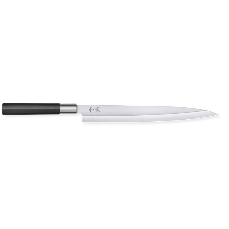 Sushi Yanagiba Wasabi Black 24 cm - KAI: Prestatie en Japanse kwaliteit