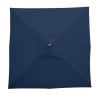 Parasol Carré Bleu Marine - L  2500mm  - Bolero