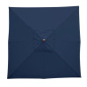 Parasol Vierkant Marineblauw - L 2500mm - Bolero