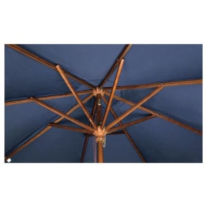 Parasol Vierkant Marineblauw - L 2500mm - Bolero