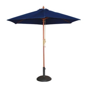 Parasol Rond Blauw Marine - H 3000mm - Bolero