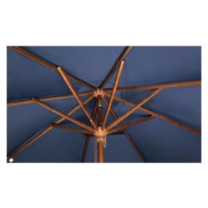 Parasol Rond Blauw Marine - H 3000mm - Bolero