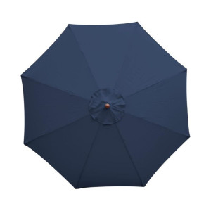 Parasol Rond Blauw Marine - H 3000mm - Bolero