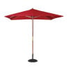 Red Square Parasol - 2.5m - Bolero