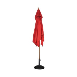 Parasol Carré Rouge - 2,5m - Bolero