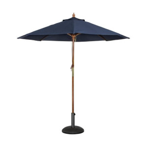 Parasol Rond Bleu Marine - L 2500mm - Bolero