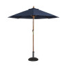 Parasol Rond Bleu Marine - L 2500mm - Bolero