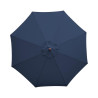 Parasol Rond Blauw Marine - L 2500mm - Bolero