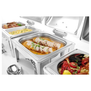 Chafing dish GN 1/2 finition poli mirroir - Marque HENDI - Fourniresto