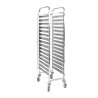 Edelstahl-Backleiter 16 Ebenen 600x400 | Dynasteel