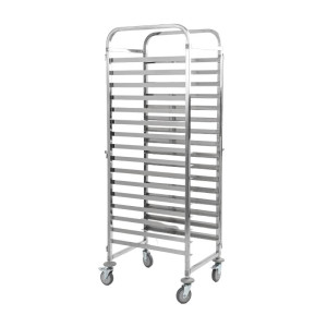 Gastronorm Scale GN 1/1 15 Levels Stainless Steel Casters