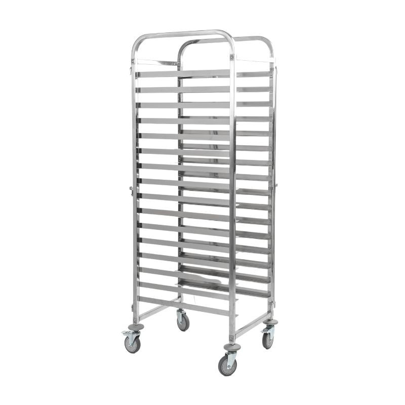 Gastronorm Rek 15 Niveaus - GN 1/1 van Dynasteel: Geoptimaliseerde professionele opslag. Gastronorm Rek 15 Niveaus - GN 1/1 van Dynasteel: Geoptimaliseerde professionele opslag.