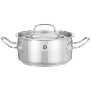 Braadpan met deksel Profi Line 28 cm - Merk HENDI - Fourniresto