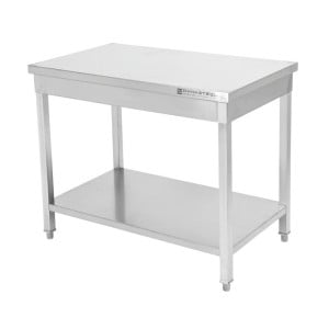 Tafel Inox 1200x700 mm met Onderste Plank — Pro CHR