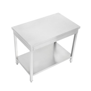 Stainless Steel Table 1200x700 mm with Lower Shelf — Pro CHR