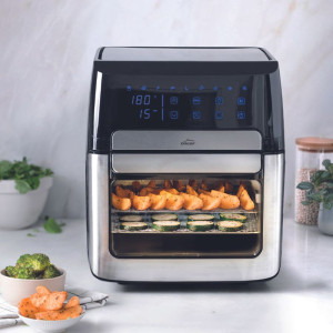 Frituurpan Airfryer met Ovenrek - 12 L - 1700 W | Gezonde en smakelijke keuken