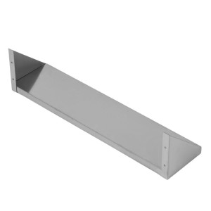 Bordenrek - L 1200 x D 200 mm - Dynasteel