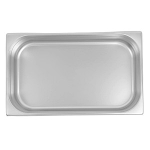 Bac Gastronorme GN 1/1 Inox - 14 L, Profondeur 100 mm