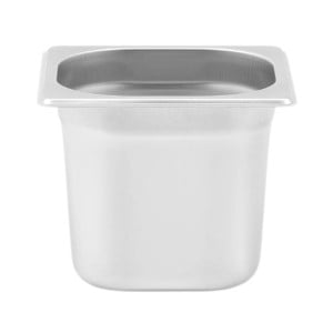 Bac Gastro GN 1/6 Inox - Profondeur 150 mm - 2,4 L - Dynasteel