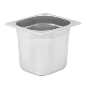 Bak Gastronorm GN 1/6 - 2,4 L - H 150 mm - Dynasteel