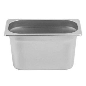 Gastro GN 1/4 Stainless Steel Tray - Depth 150 mm - 4 L - Dynasteel