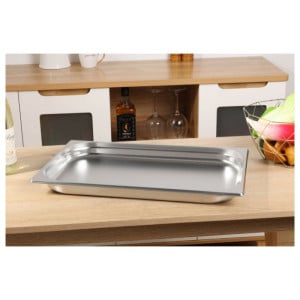 Bac Gastro GN 1/1 Inox 40 mm - 4 L - Cuisine Pro