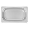 Gastrobehälter GN 1/4 Edelstahl — Tiefe 65 mm — 1,8 L