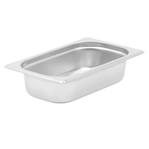 Gastro GN 1/4 Stainless Steel Pan — Depth 65 mm — 1.8 L