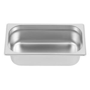 Bac Gastro GN 1/3 Inox - Profondeur 100 mm - 3,7 L - Dynasteel