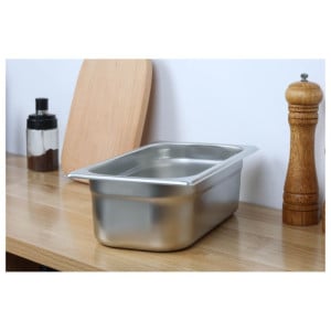 Bac Gastro GN 1/3 Inox - Tiefe 100 mm - 3,7 L - Dynasteel