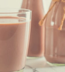 Melk en chocolade