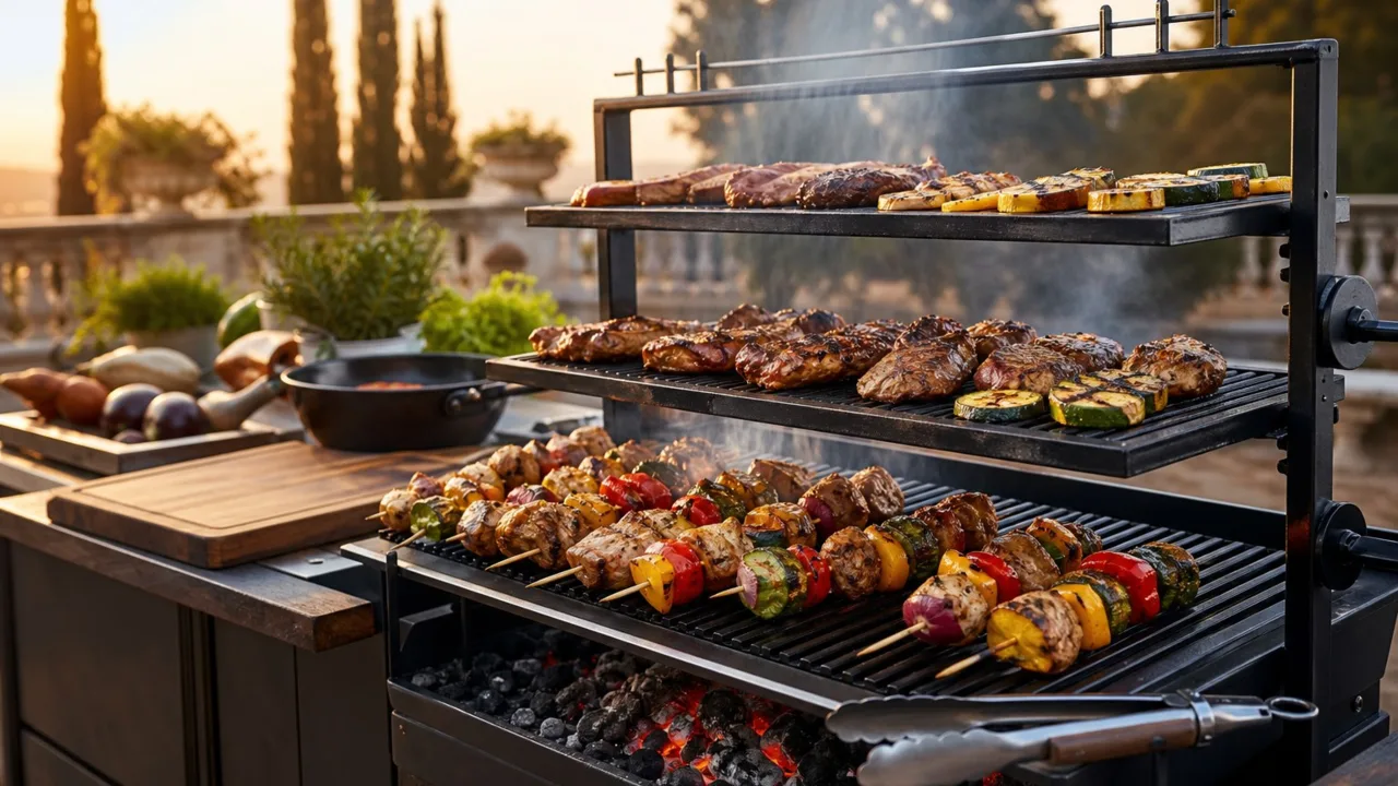 Barbecue en vuurschaal
