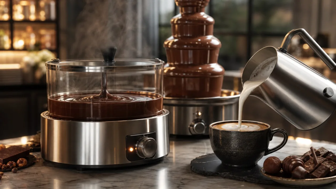 Melk en chocolade