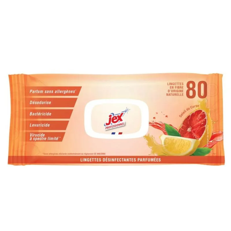 Reinigings- en desinfectiedoekjes Soleil De Corse - 80 doekjes