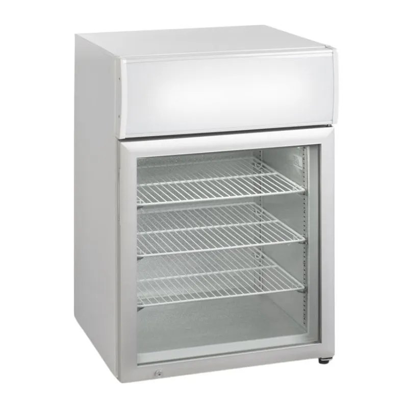 Tafelmodel Vriezer Wit 1 Glazen Deur - 113 L
