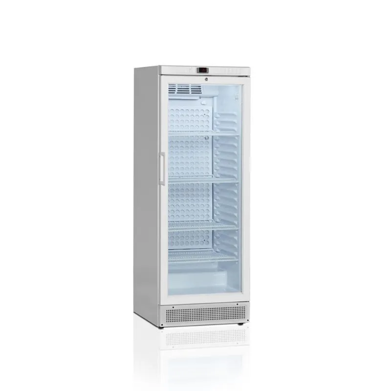 Witte Medische Koelkast 1 Glazen Deur - 260 L