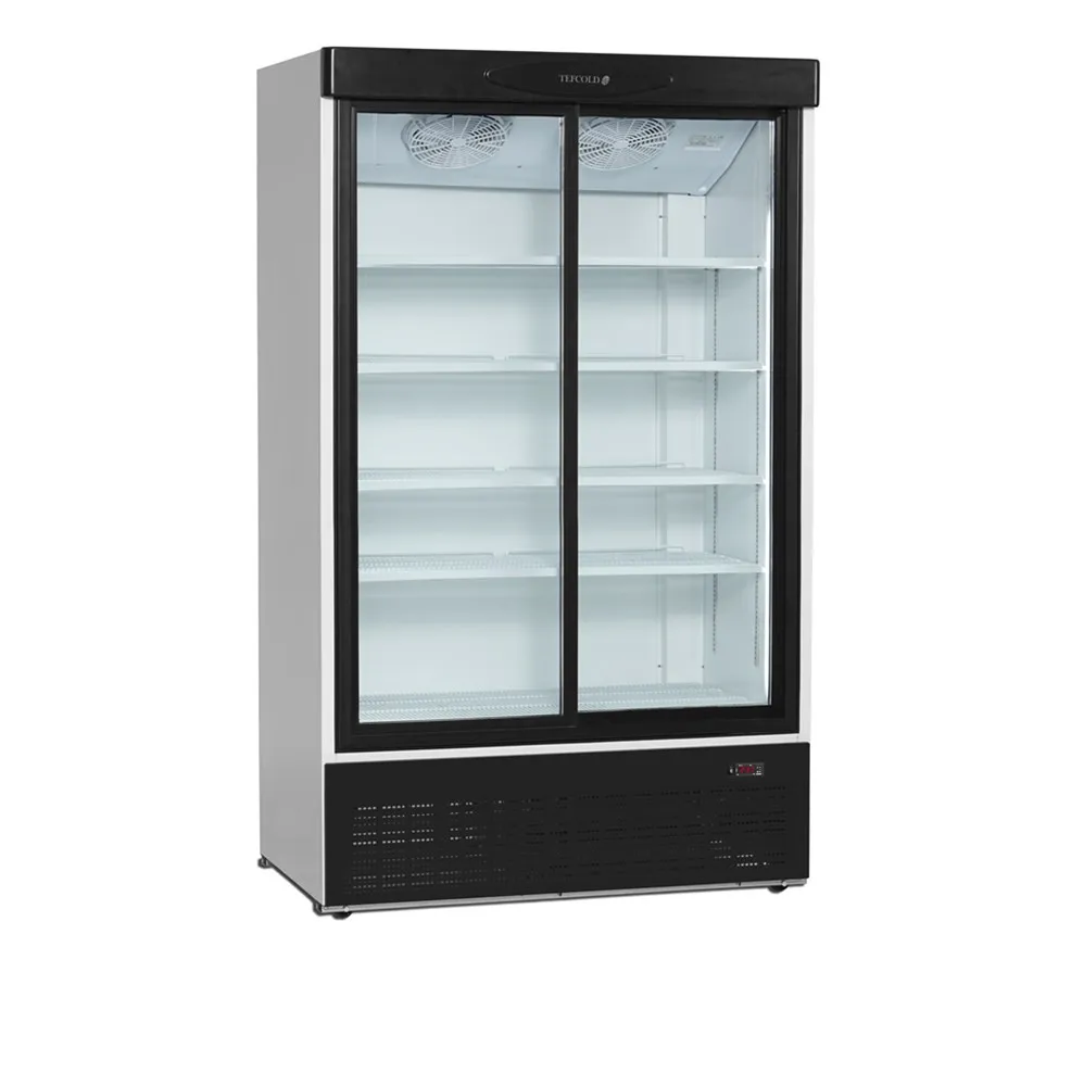 Koelkastkast voor dranken met 2 schuifdeuren van glas - 660 L